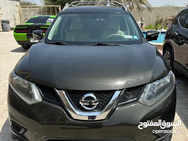 Nissan rogue 2014 SV AWD olive color نيسان روج اس في فورويل 2014 زيتي وارد امريكي