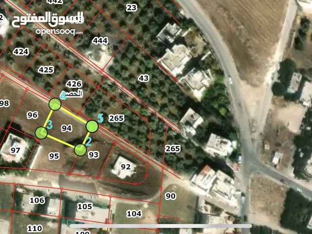 ارض 760 متر الحصن جنوب المستشفى العسكري