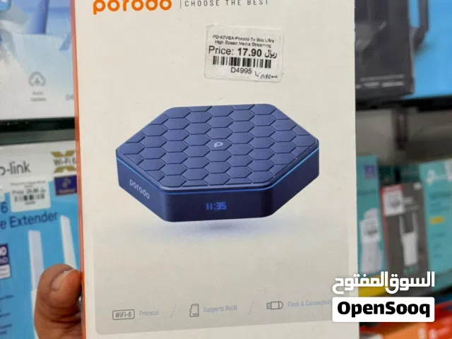 Brand New Porodo TV Box in Oman  High-speed Performance
