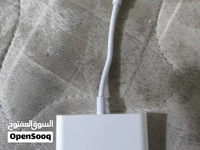 قطعة توصيلة ايفون بيها منفذ usb و رام و بيت مال رام