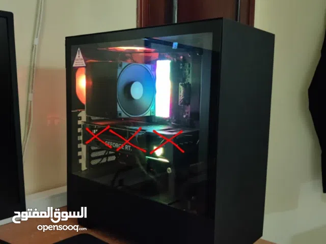 للبيع بي سي قيمنق بدون كرت شاشة