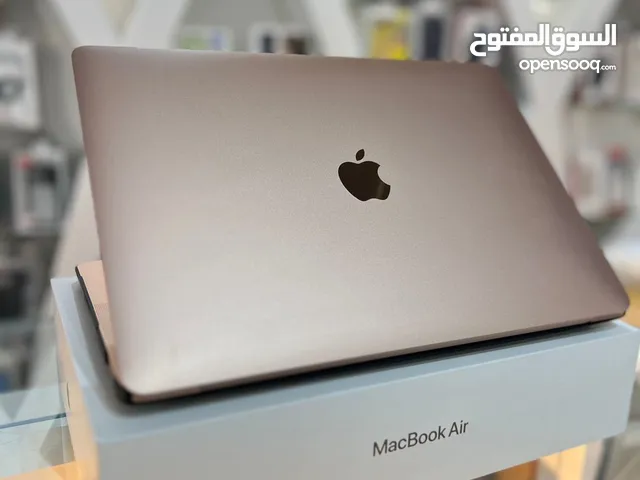 MacBook 13.3 Air 2020  Core i3 , 8 Ram , 256GB  ‎باللون الروز جولد المميز  ‎ بالكرتونة والشاحن اصلي