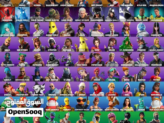 Fortnite Accounts and Characters for Sale in Al Dakhiliya