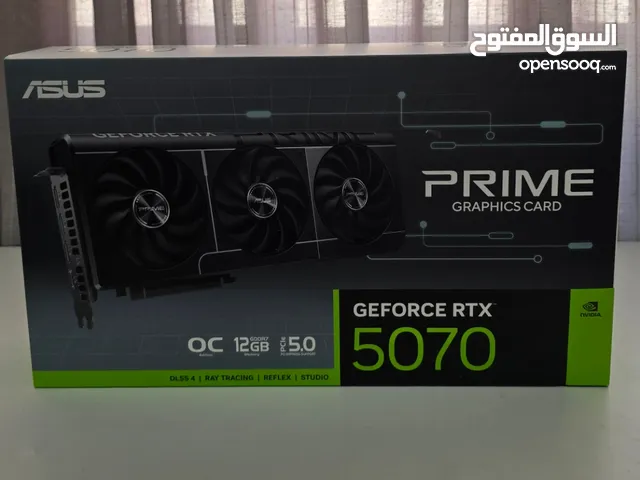 ASUS The Prime GeForce RTXTM 5070 OC Edition 12GB GDDR7 Graphics Card (PCle 5.0, 12GB GDDR7, HDMI