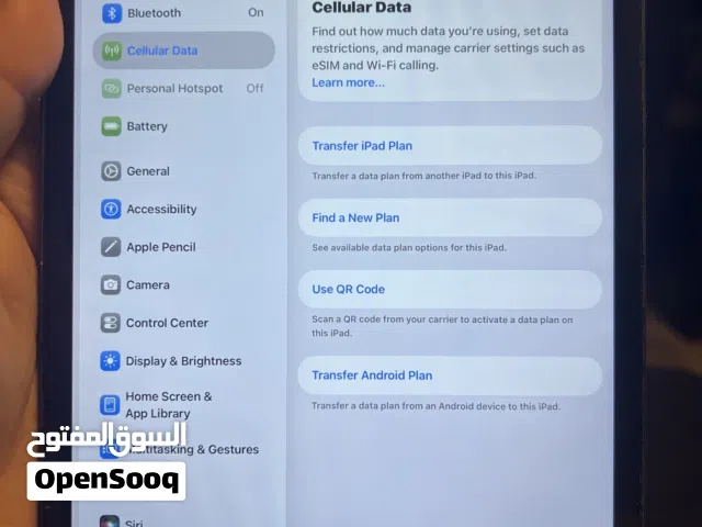 Ipad mini 5 256 جيجا مع خط شريحة