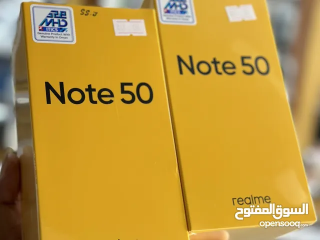 New Realme note 50 4+128Gb Blue