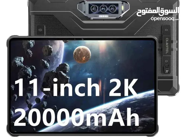 Oukitel RT8 - Tablette Durci 11", Enorme batterie20000 mAh, MediaTek Helio G99, 256 Go de ROM