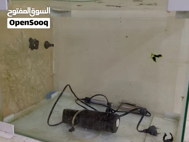 حوض سمك مستعمل قليل ب 20  وبيه مجال شويه