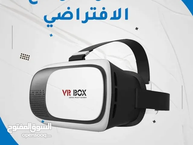 نظارة الواقع الافتراضي VR BOX  - تتميز  برؤية ثلاثيه الابعاد  - تعمل على كل انواع الاجهزة