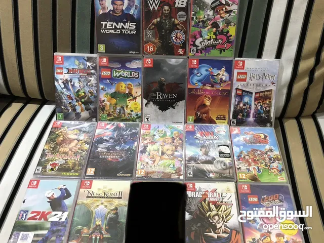 ألعاب ننتندو سويتش مستخدمة بأسعار مناسبة Nintendo Switch Games