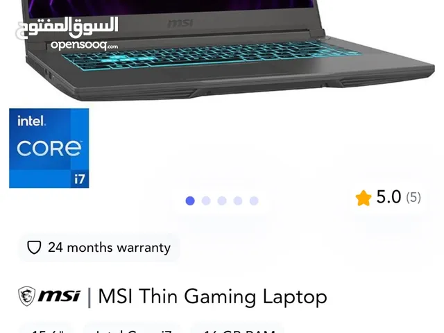 MSI Gaming Laptop For Sale – Like New Only 6 Months Used – Warranty Still Available