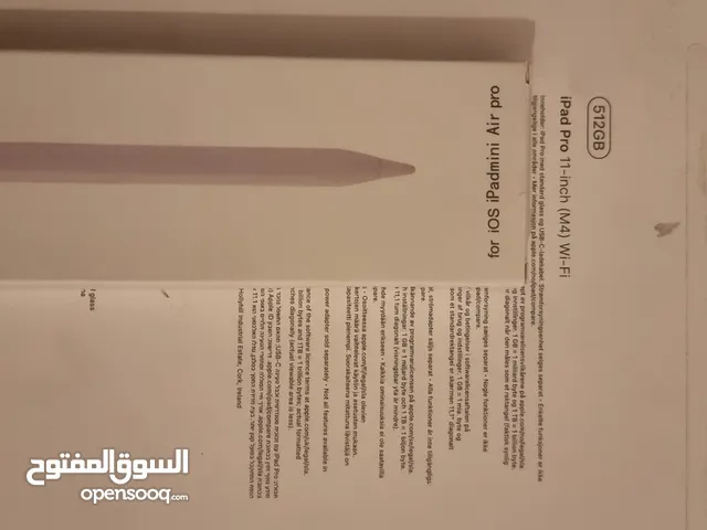 Ipad pro 11 M4 512gb