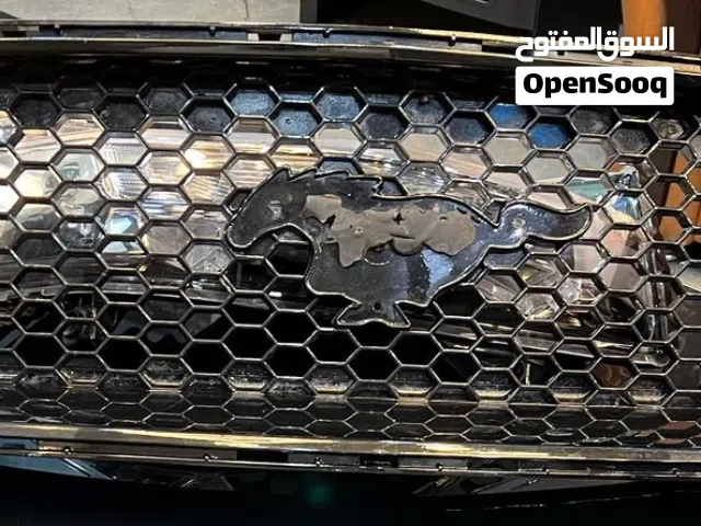 للبيع شبك امامي موستنج 2018 وفوق اصلي مع كشاف امامي يمين اصلي اغراض وكاله نظيفة جداً