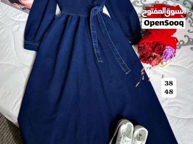 فستان جينز تركي السعر 30الف  قياسات مذكورة ع الصور