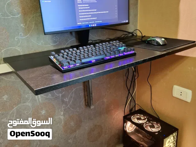 Gaming pc ( i5-10400F + GTX 1660 Super ) كامل مع شاشة 120hz مع كيبورد ماوس و كيبورد