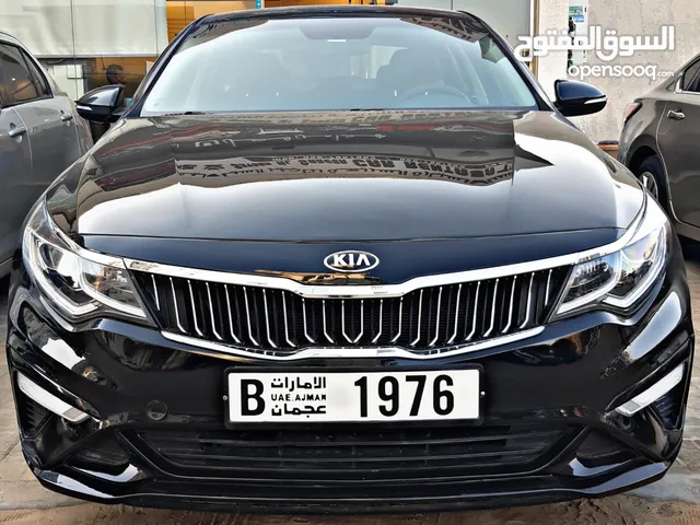 Kia Optima Black, AED 2,200 only with 6,000 km limit