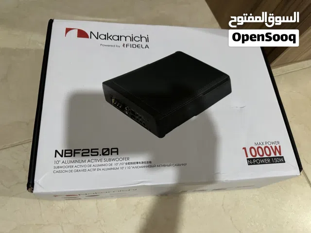 Nakamichi NBF25.0A 10 inch underseat subwoofer NEW بوفر يركب تحت الكرسي قوي حجم 10 انش وجديد