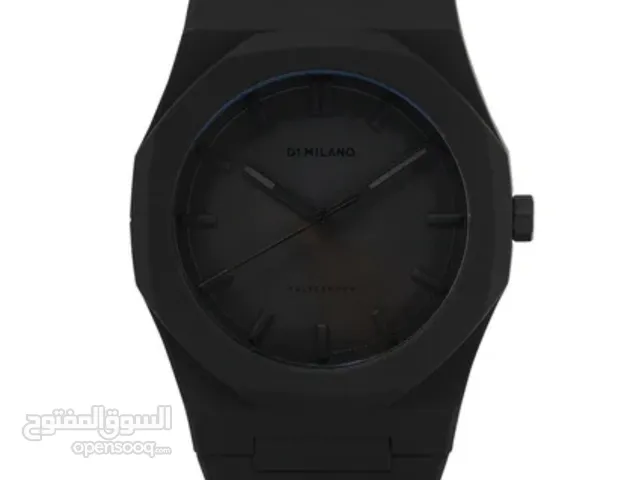 ساعة D1 Milano full black بولي كاربون مستعملة