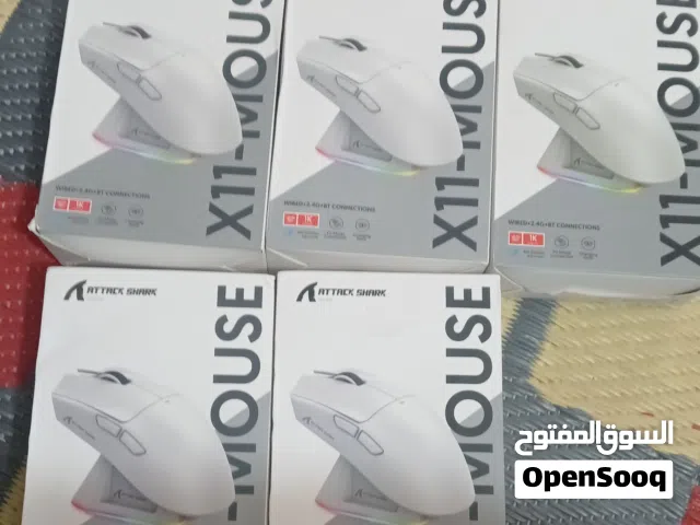 ماوس Attack Shark x11 جديد بالكارتونه غير مستخدم توصيل موجود بغداد وجميع المحافظات