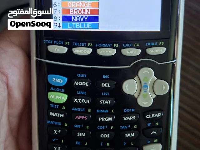 ألة حاسبة احترافية ملونة بطارية ليثيوم شحن لطلاب الجامعات والتوجيهي