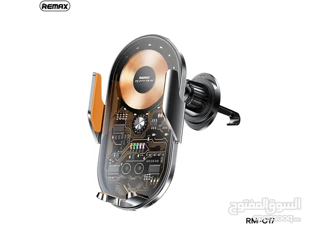 حامل للتلفون + شاحن لاسلكي شحن سريع Remax RM-C17 15W Wireless Charging Car Holder