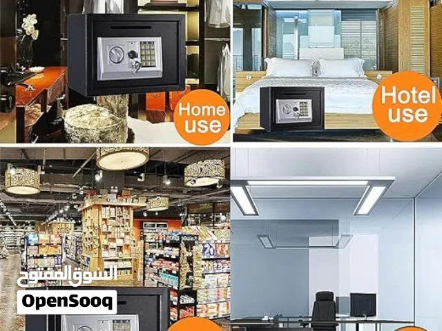 خزنة معدنية قوية مع كلمة مرور تقدر تخزين فيه اي شي ممتازة جداً جداً جداً