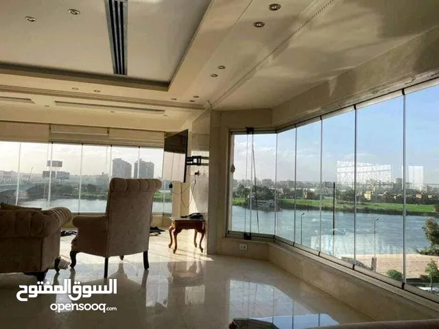 تخيل عائد سنوى 4مليون من استثمار واحد شقة علي النيل متشطبة ومفروشة بجوار هيلتون المعادي Reve