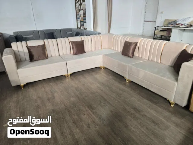صالونات حرف L مقاسات استندر  3*3 بسعر 1250دينار كاش وتحويل   متوفر خدمة علي حسب طلب الزبون ارخص من ا