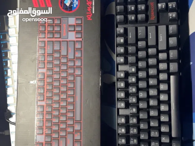 كيبورد رد راجون شوتش ازرق قوي للجيمنج الوصف مهم (غير قابل للتفاوض إذا كنت جاد تواصل معي)