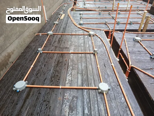 عمل جميع انواع الكهربائية.  وربط. الكيزرات