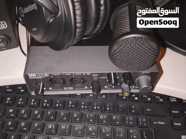 ساوند كارت +سماعه+مايك للبيع 45ريال