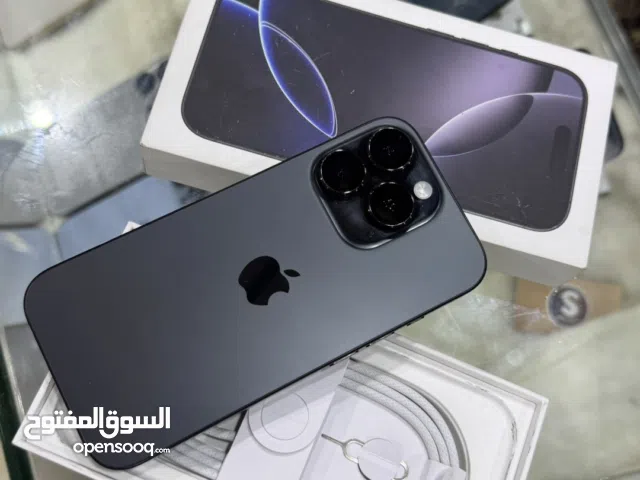 عرطهه ايفون 16 برو ذاكره 256 كرت بكرتونه