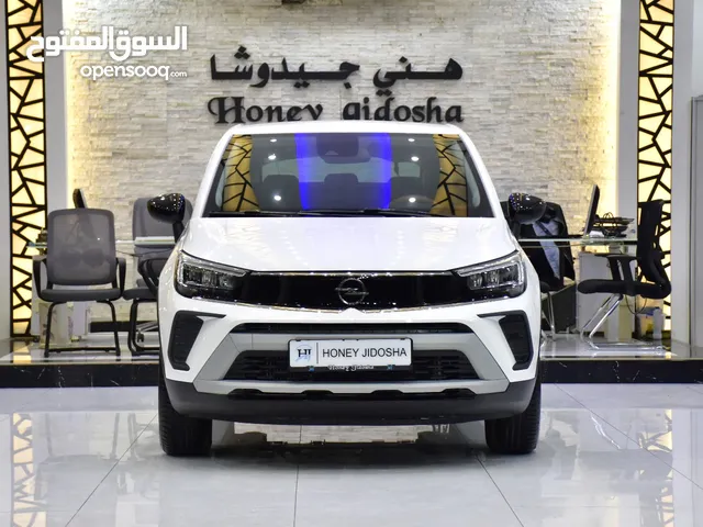 Opel Crossland ( 2023 Model ) in White Color GCC Specs This has done a kilometer of 4,000 Km