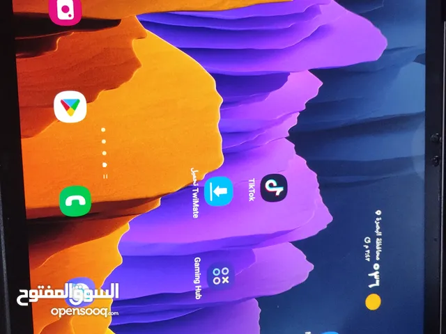 تاب سامسونج جالكسي إس سافين بلس S7 + جهاز جديد بالبكيت مستعمل لمدة سنه ونص