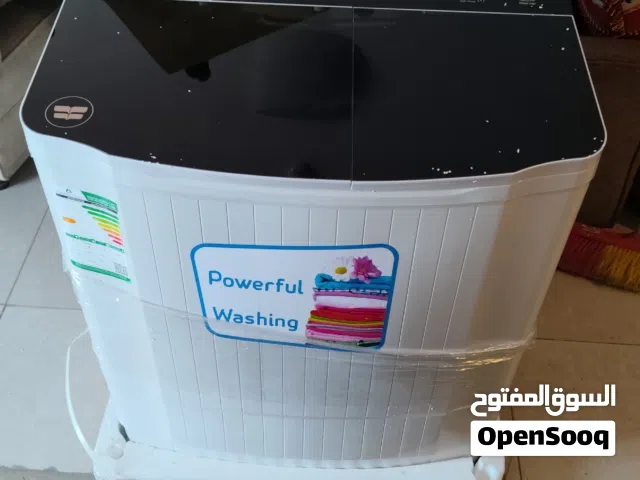 غسالة فريش حوضين 12 كيلو جديده