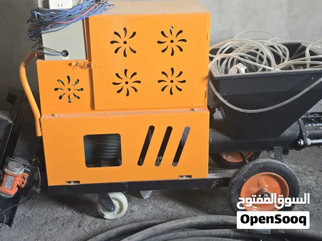 مكينة رش البلاستر الجاهز