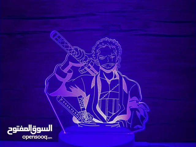 إنمي ليد لامب، مع ريموت تحكم وتغيير 16 لون, متوفر أكثر من 20 شخصية فقط بسعر 5 دنانير