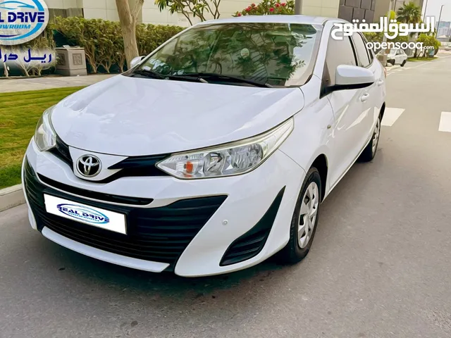 **BANK LOAN AVAILABLE**  TOYOTA YARIS 1.5E   Year-2019  Engine-1.5L  Color-White  Odo meter-52,000km