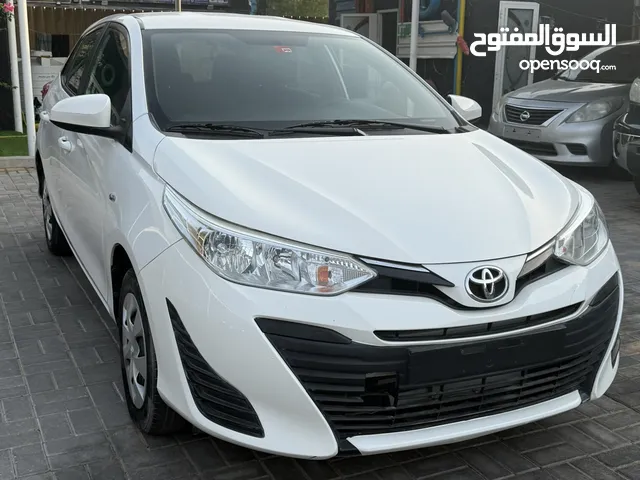 Toyota Yaris model 2019 GCC Full automatic Low millage