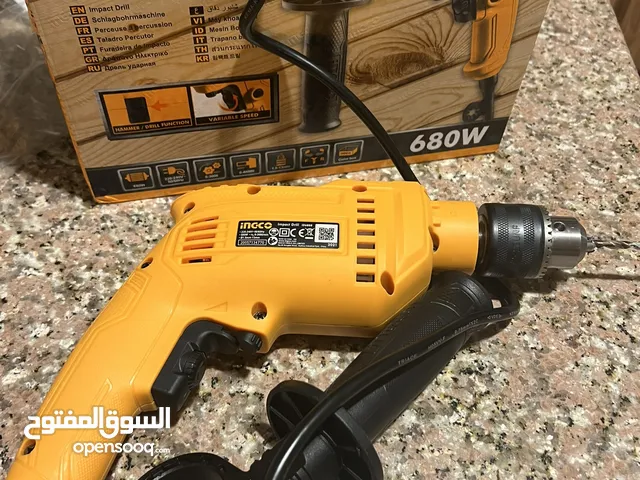ingco drill 680w دريل مثقب كهربائي