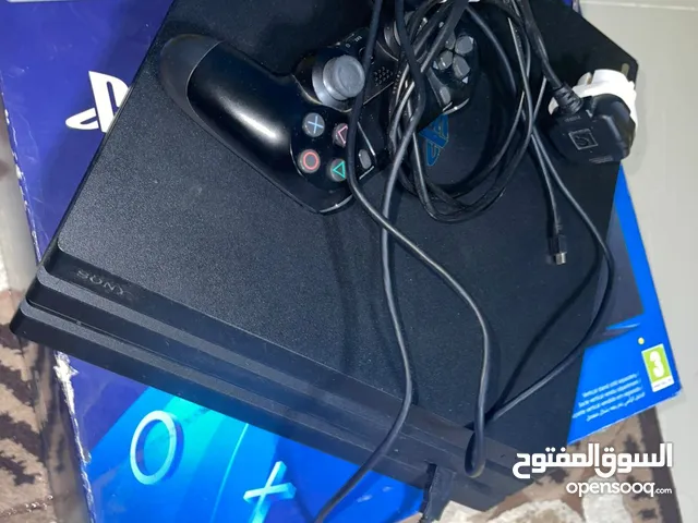 بلايستيشن 4 pro بحاله ممتازه كالجديد لم يتم فتحه