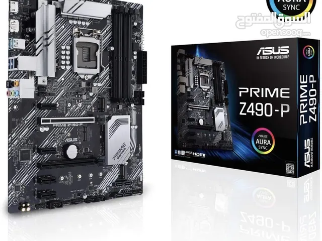 Z490-prime motherboard . Core i5 10400f  And 8gb ddr4 ram