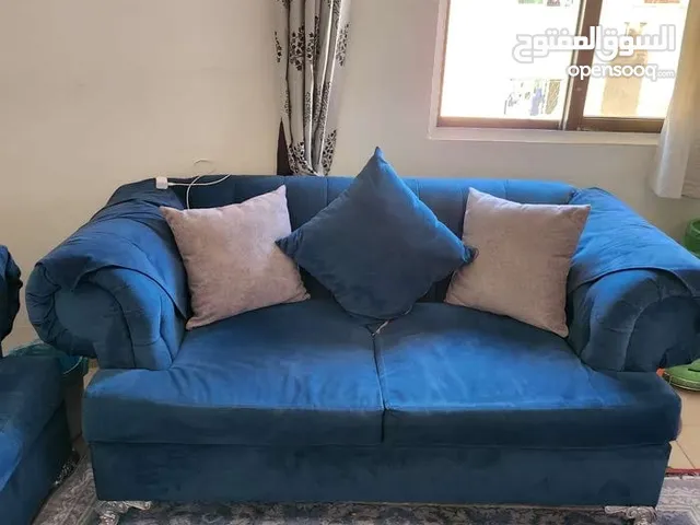 طقم كنب 7 مقاعد خشب سويد نصيف