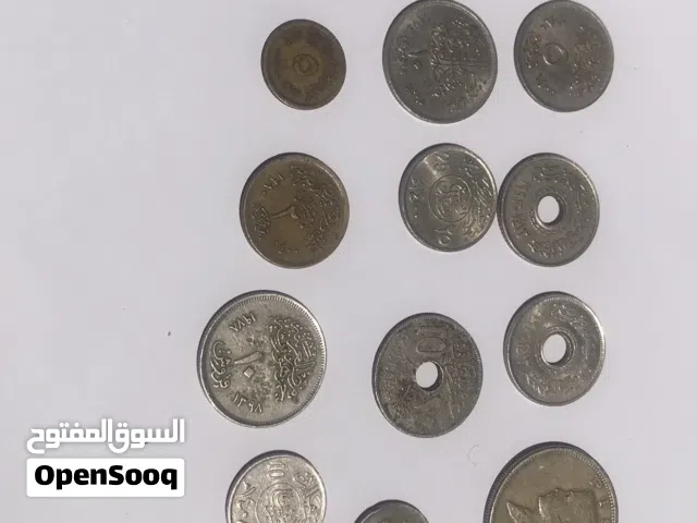 عملات ملكية نادرة للبيع - فاروق 1940 + 1916 مخرومة