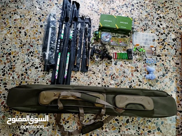 مستلزمات صيد الاسماك اصلية و جديدة للبيع