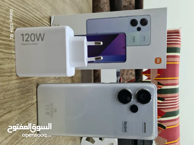 شاومي ردمي نوت 13 برو بلس 5G نسخة 12 رام فعلي ذاكرة 512 جيجا بحال جيده جدا بصمة في الشاشه