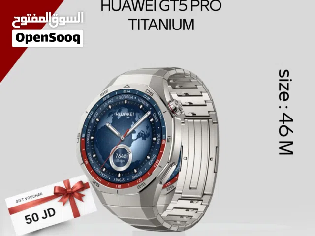 HUAWEI WATCH GT5 PRO ( 46M ) NEW /// ساعه هواوي جي تي 5 برو مقاس 46 ملي الجديد