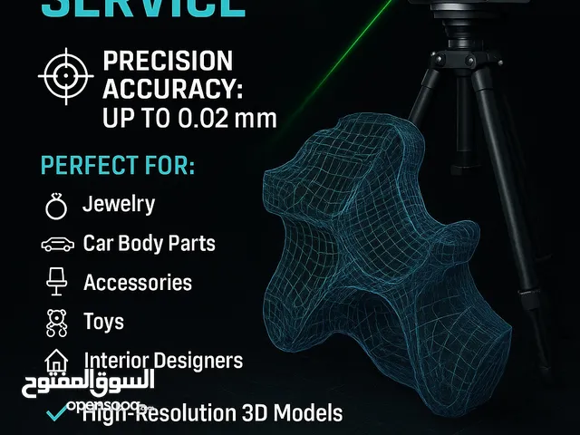 High Accuracy 3D Laser Scanning with 0.02 mm