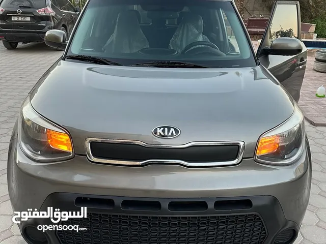 Kia soul 2016 American specs 1600 cc gray color كيا سول 2016 وارد أمريكا 1600 سي سي رمادي