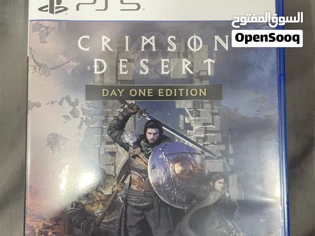 كريمسن ديزرت  السيدي جديد مستعمل استعمال خفيف اسبوع واحد و ما طلع من البليستيشن من اول ما اشتريته